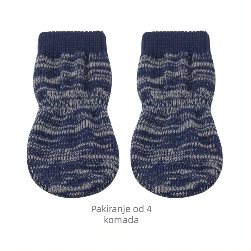 Čarape za pse - prugasti uzorak, sve sezone, casual stil, univerzalna primjena