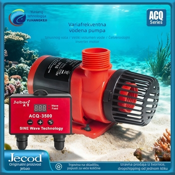 Jebao potopna pumpa za ribnjake – inteligentna regulacija frekvencije, tiho rada, protiv začepljenja, težina 3 kg, 1 godina jamstva