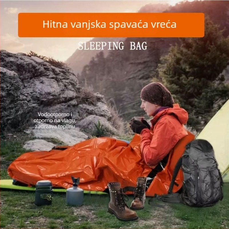 Vreća za spavanje za kampiranje – zima, vanjska upotreba, prijenosna, nužna toplina; marka Xing changsheng; na skladištu/po narudžbi