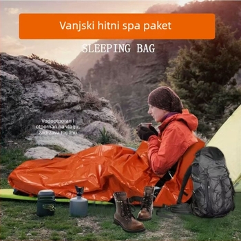 Vanjski vreća za spavanje s toplinsko-refleksijskom izolacijom za kampiranje — marka Xing Chang Sheng, porijeklo Shenzhen, kategorija Survival Tools, na skladištu/po narudžbi