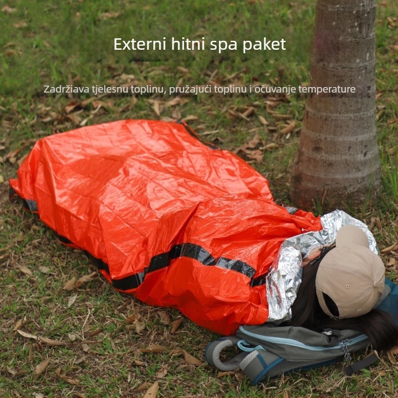 Vanjski vreća za spavanje s toplinsko-refleksijskom izolacijom za kampiranje — marka Xing Chang Sheng, porijeklo Shenzhen, kategorija Survival Tools, na skladištu/po narudžbi