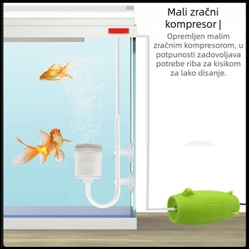 Pumpa za kisik za akvarij, Nano disk kisika, Tiho djelovanje, Diffuzor zraka