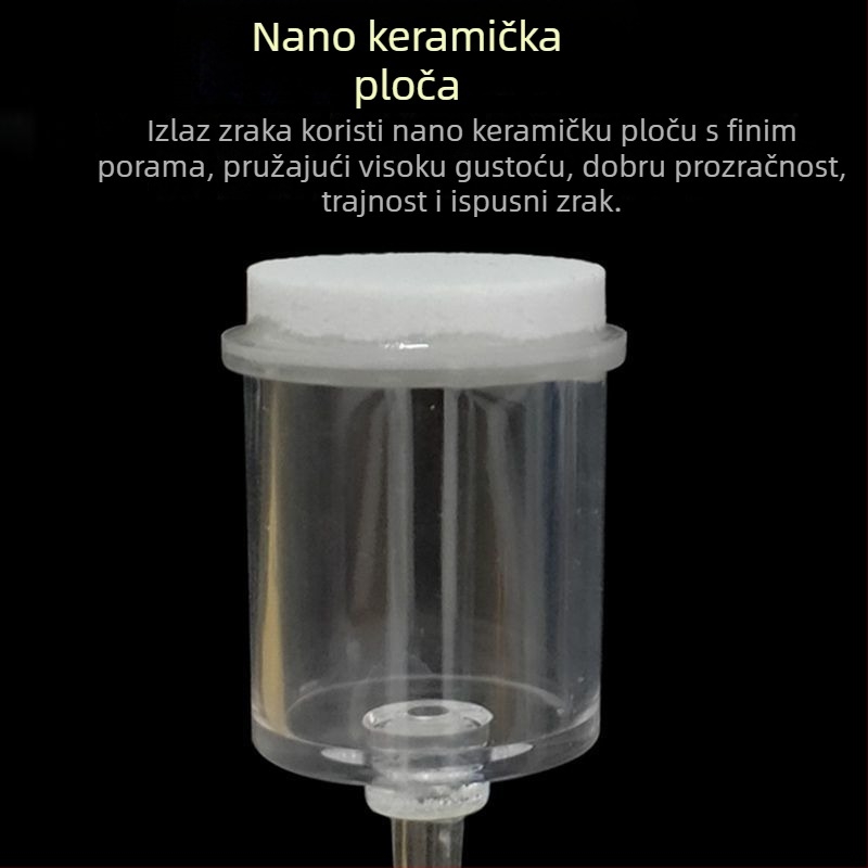 Pumpa za kisik za akvarij, Nano disk kisika, Tiho djelovanje, Diffuzor zraka
