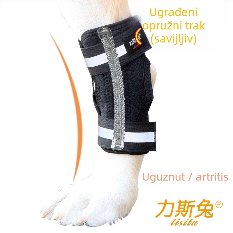 Šin za fiksiranje prijeloma zadnje noge psa – neopren Lis Rabbit, opća uporaba