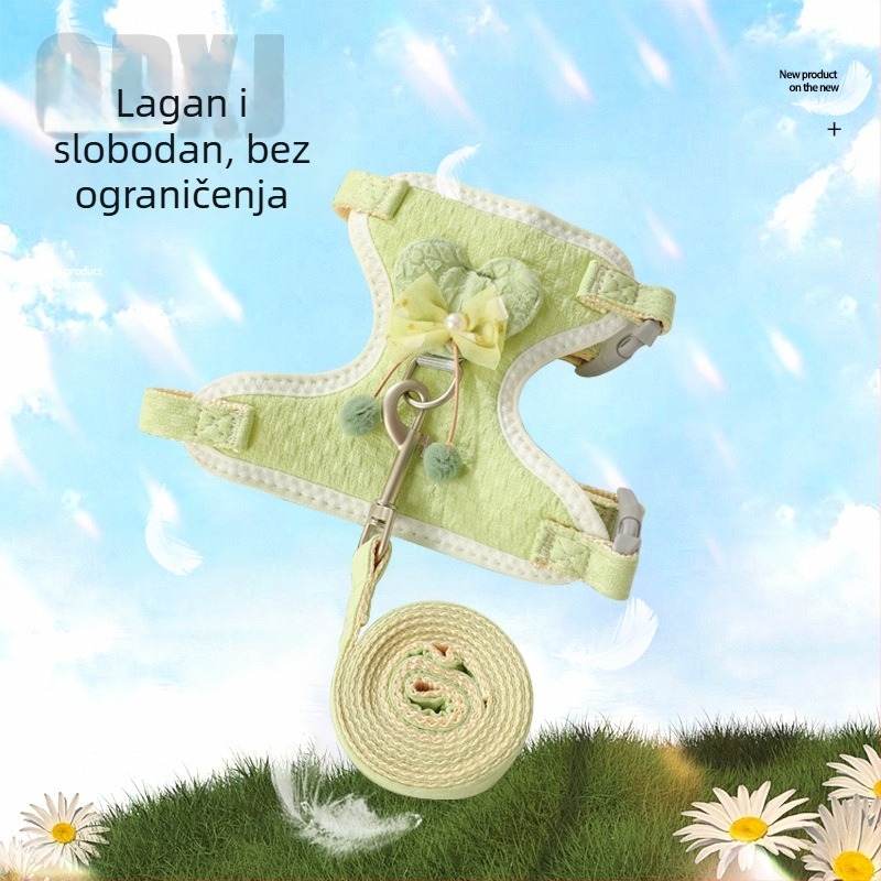 Šetnja mačaka uz užet za hodanje, platneni remen, marka Xingning, pakiranje 200 kom