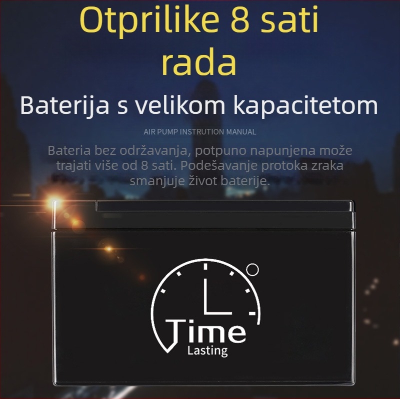Sunsun AC/DC dvostruki aerator za ribnjake, visoka snaga