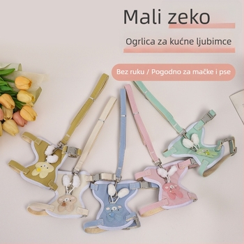 Najlonski prsni pojas za male i srednje pse – podesiv, 200 komada u kutiji
