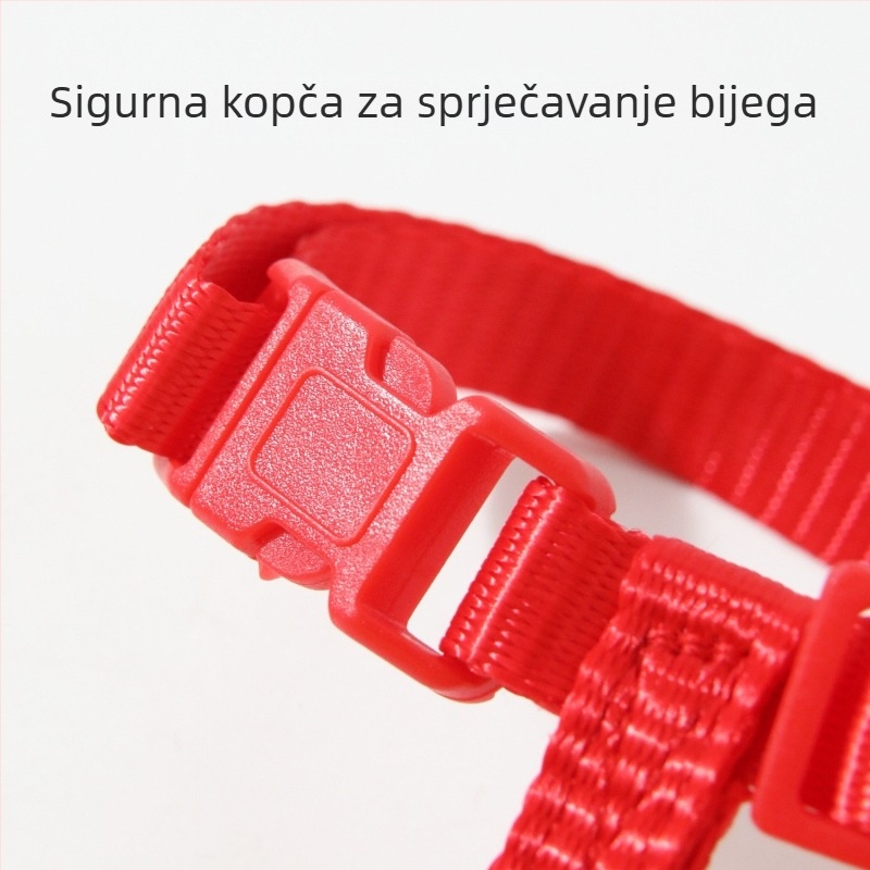 I-oblike najlonske ravne vodilice za mačke i male pse, podesive