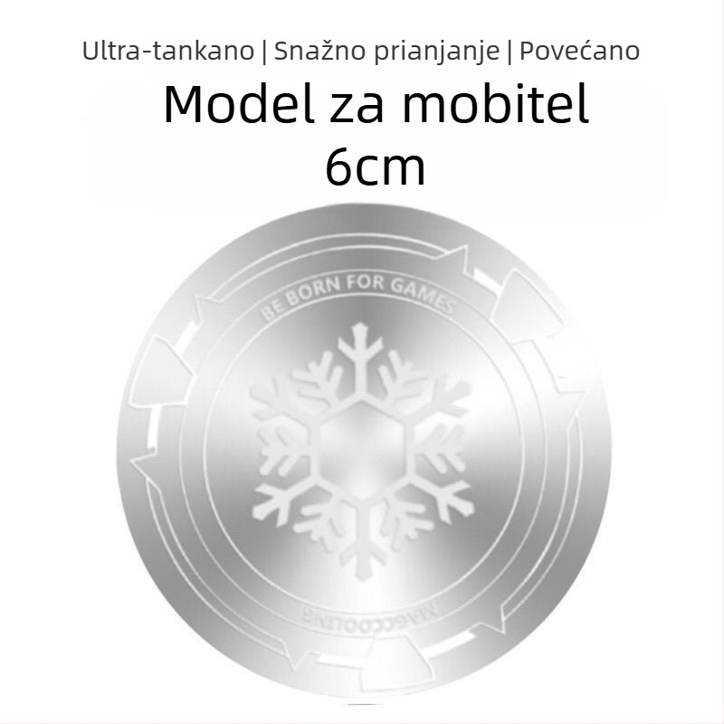 Ultra-tanka magnetska ploča za hlađenje za mobilne telefone i tablete