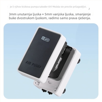 Yee pumpa za kisik za akvarij, tiha, kućna upotreba (Brand: Yee; Hluk: tiho; Namjena: kućna upotreba; Akvarij)