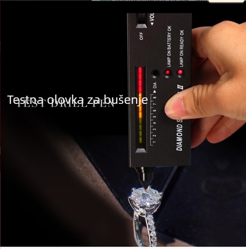 Okrugli Moissanit kamen – polirani, čistoća VVS, slobodan kamen, umjetni materijal, prilagođena obrada