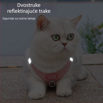 Corduroy prsluk za mačke u stilu veste, DUOMAOMAO, neproširuje se