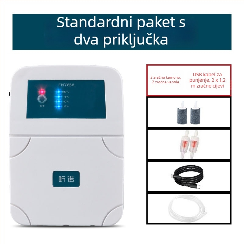 Oksigen pumpa FNY668, USB punjenje, mehanički rad, napon 4.2V, snaga 210