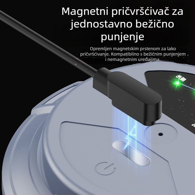 Plutajuća pumpa za oksigeniranje vode – Pametna vodootporna oksigenator UFO s USB magnetskim punjenjem; Marka: Thousands Miles of Light; Težina: 301; Uvoz: Ne; Ovlaštena privatna marka: Da