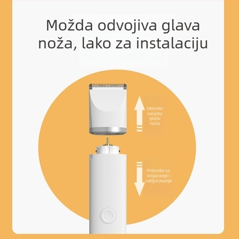 Električni kliper za pse i mačke – ABS materijal, brend Braid Night Pet, ovlaštena privatna marka, namijenjeno za pse