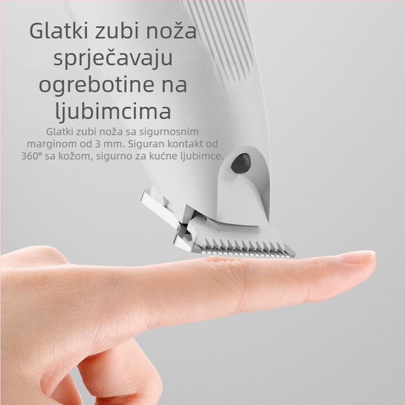 Električni kliper za kosu kućnih ljubimaca – za mačke i pse; ABS kućište; marka Double subject; uvoz: Ne; pakiranje: 100 kom.