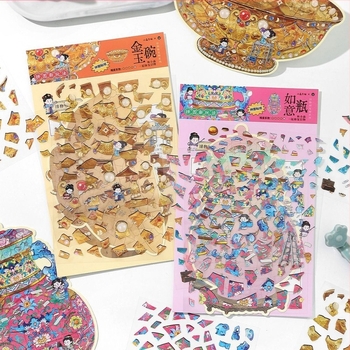 Diorama scenarijska naljepnica mozaika - Infeel.Me, PET materijal, Novi kineski stil, Tisak, DM010011100