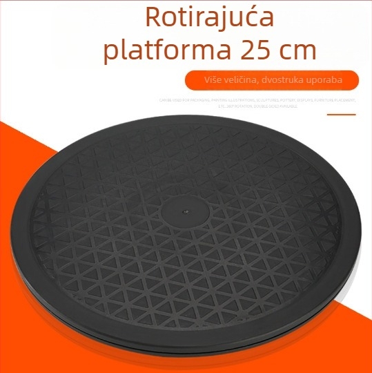 Rotirajući stol - Plastično tijelo; Marka zmkam; Model tgb-74; Univerzalna primjena; Moderan minimalistički stil; Rotirajući mehanizam