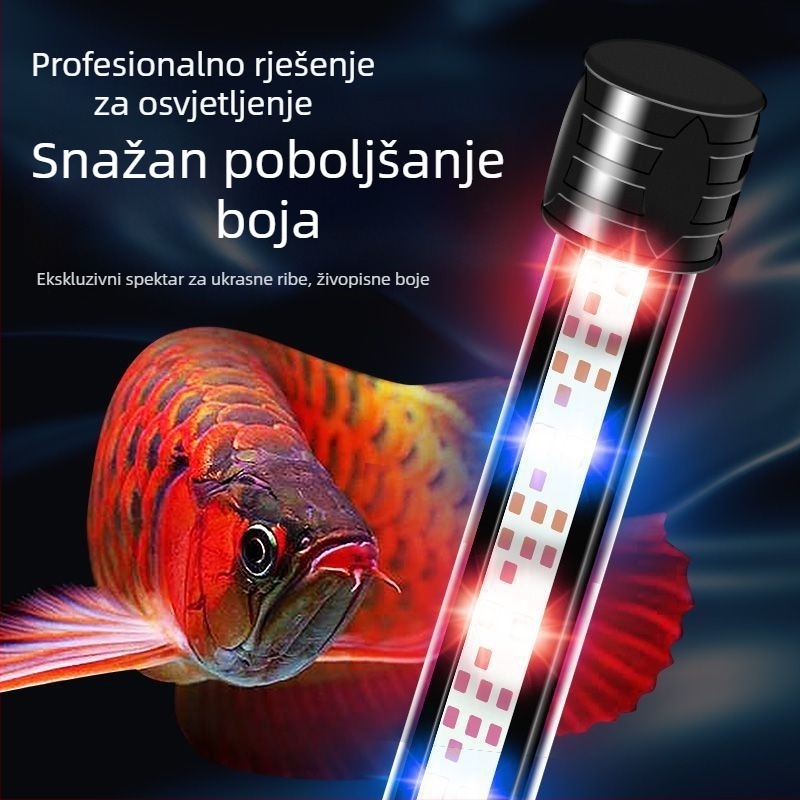 Lampe za akvarij – izuzetno jako bijelo svjetlo, vodootporno osvjetljenje za dekorativni akvarij i vodene biljke; Materijal: Drugo; Uvoz: Ne; Marka: Nothing
