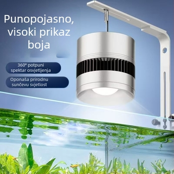 COB LED rasvjeta za akvarij – potpuno spektralna, visoke snage, svjetlo s nosačem/pendantom, aluminijska legura, 30W/50W/70W, 500 g