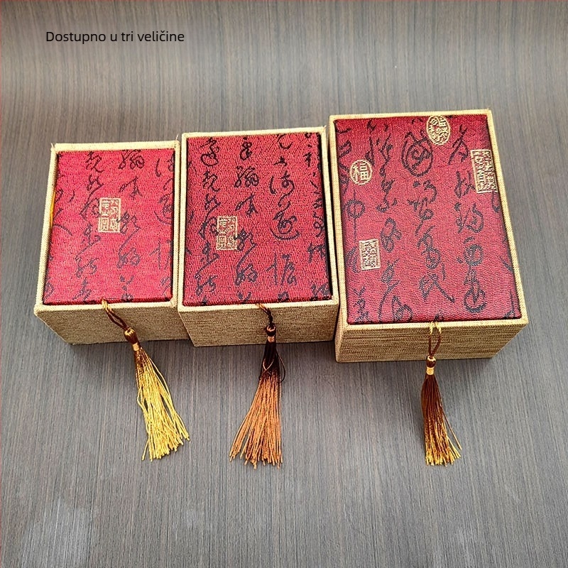 Kutija za nakit za poklon s izrezbarenim šupljim dizajnom i pliš unutrašnjošću; Složeni materijali, kutija za pakiranje – Jin Dexin, Kina