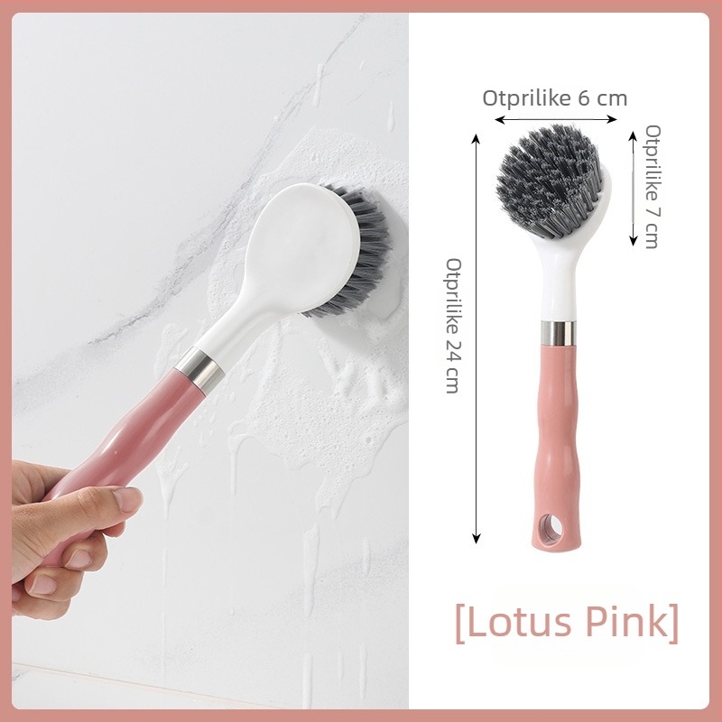 Dulja četka za čišćenje umivaonika i kupaonice, uz četku za pločice, plastična