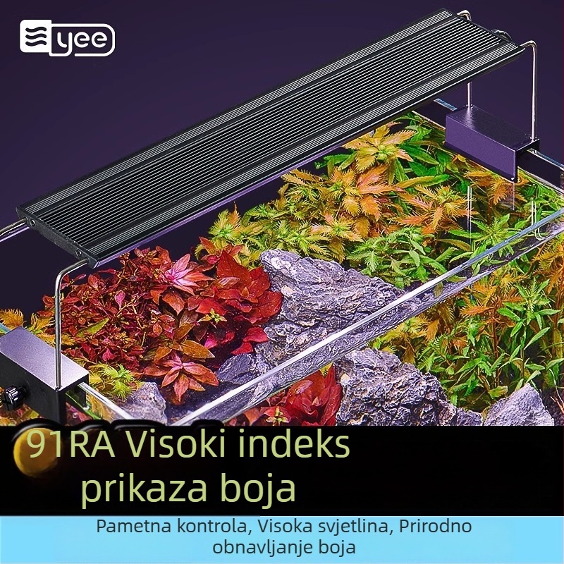 LED rasvjeta za biljke u akvariju - puni spektar, plastični okvir, šifra proizvoda Sd-t8-1000jl