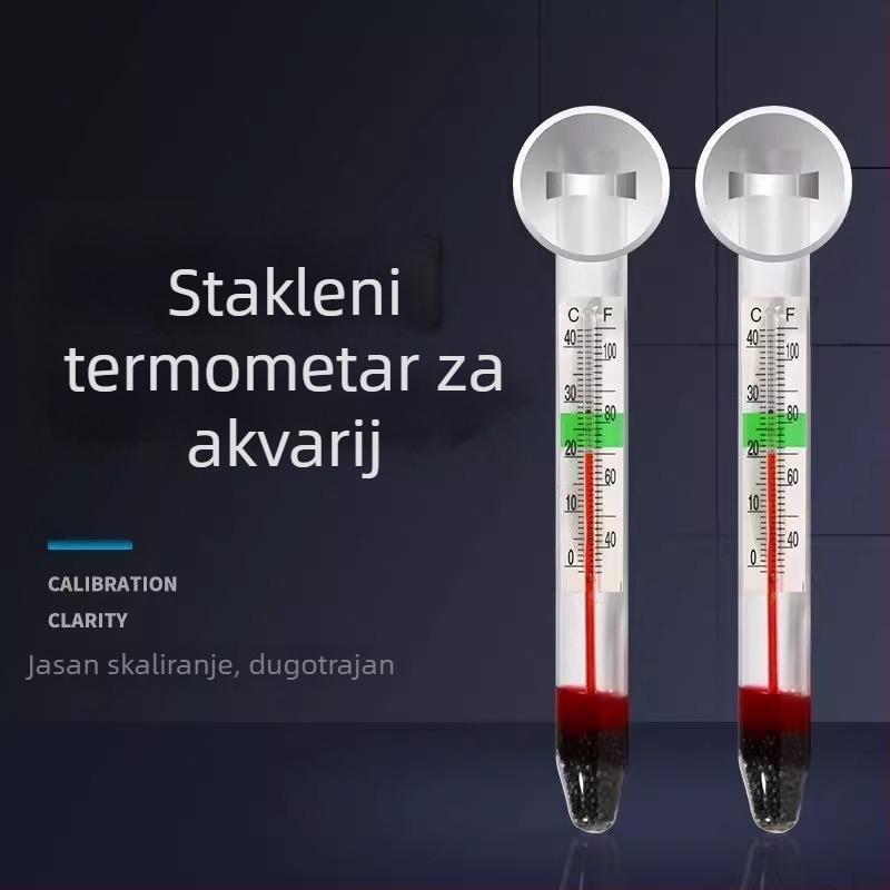 Plutajući termometar za akvarij — opća funkcija; Materijal: Drugi; Uvoz: Ne; Privatne marke: Ne; Kategorija: Termometar