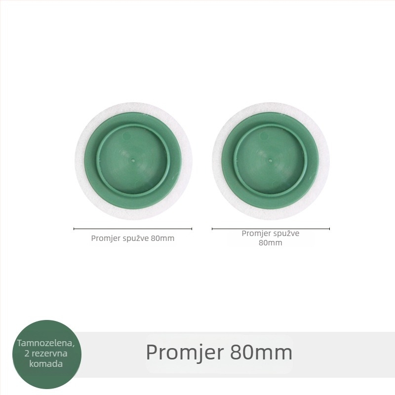 Četka za čišćenje umivaonika s drškom, plastična, 50 g, pakiranje 200 komada, OPP vrećica