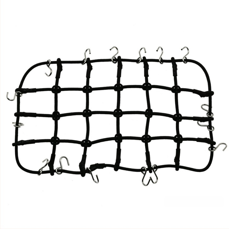 D90 1:10 Krovna mreža za prtljagu – gumeni konopac, dodaci za dekoriranje modela, DIY modifikacije, velika mreža i mala mreža, može se sklapat