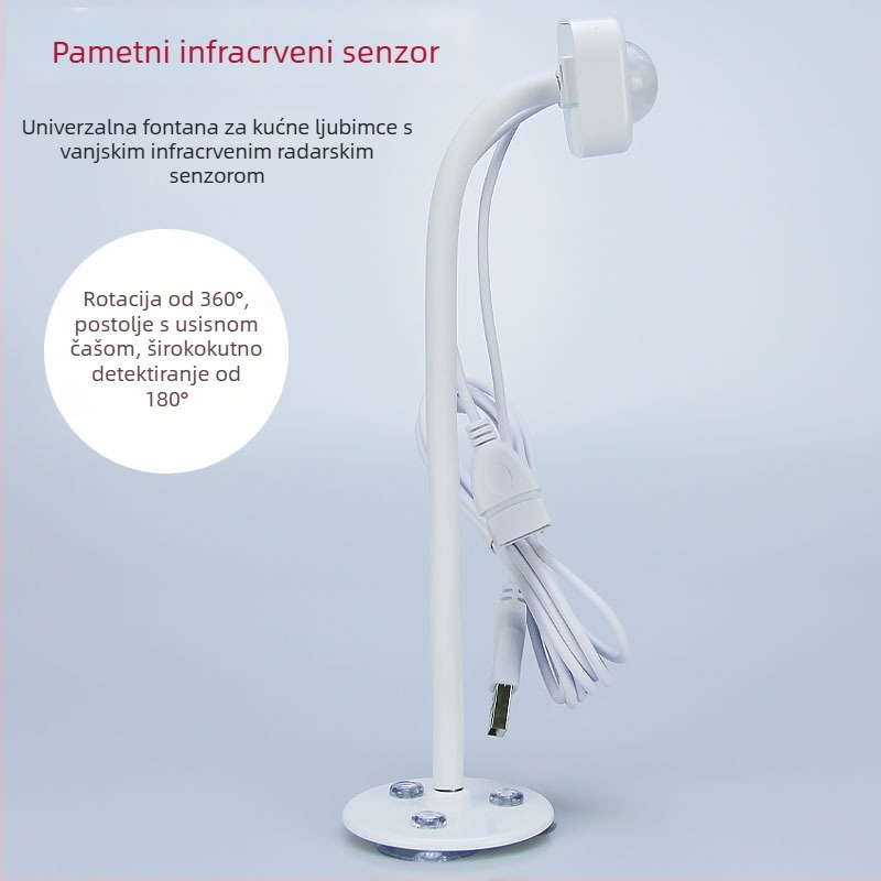 Infracrveni senzor za dozirnik vode za kućne ljubimce – pametni senzor pokreta za mačke i pse
