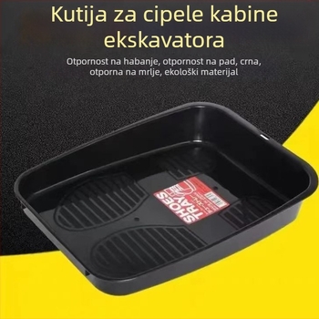 Kutija za cipele u kabini – unutarnji organizator skladištenja za teške strojeve (koparka, utovarivač, viljuškar, dizalica)