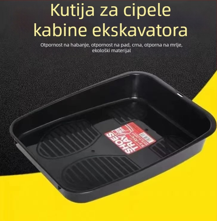 Kutija za cipele u kabini – unutarnji organizator skladištenja za teške strojeve (koparka, utovarivač, viljuškar, dizalica)