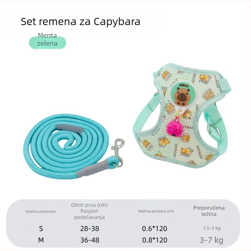 Nylon hrudni remen za psa s vodičem, marka Wanjia, kod Kapibala Net Bag