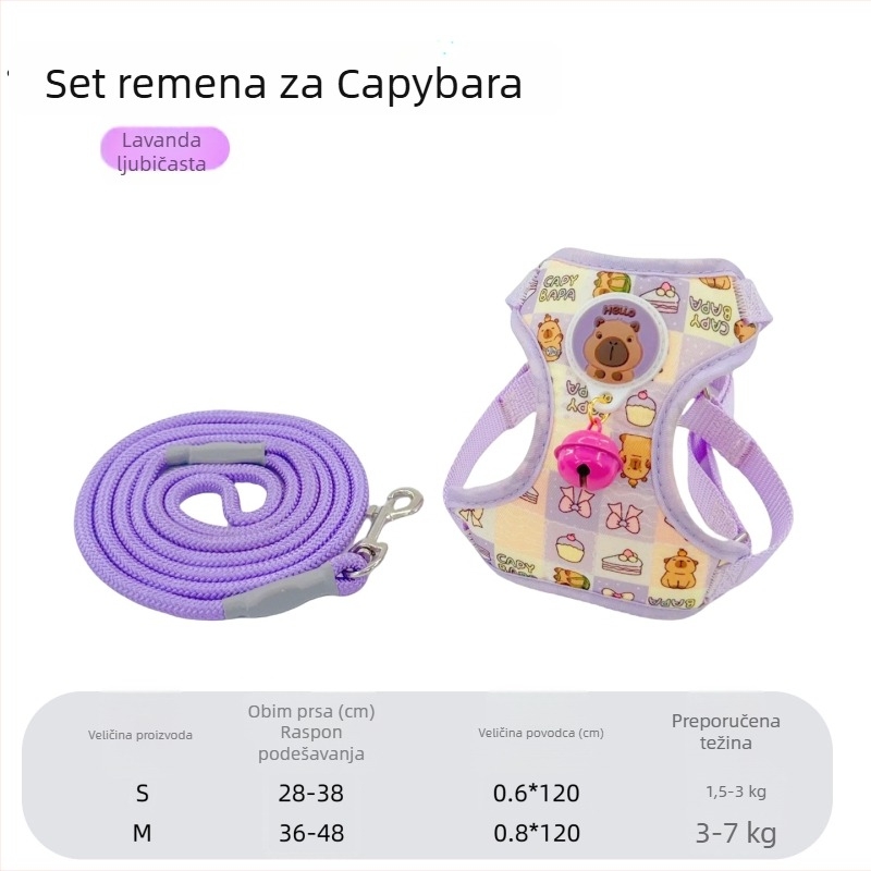 Nylon hrudni remen za psa s vodičem, marka Wanjia, kod Kapibala Net Bag