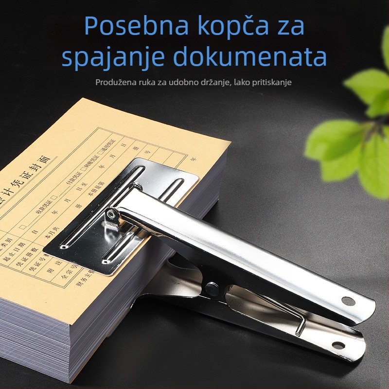 Haiboxin ZD003 Nehrđajući čelični veliki klips za računovodstvene dokumente