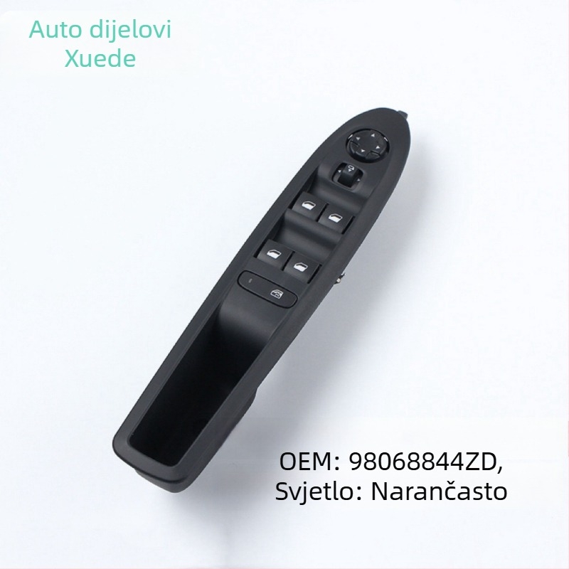 Lijevi prednji prekidač za prozor za Peugeot Citroën C4L, modeli 98068844ZD / 98009290ZD, OuLianPei