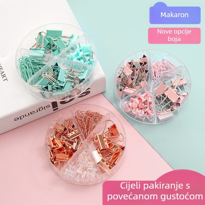 Set kutnih klipseva – plastika i metal, model Yl79, pakiranje u kutiji, brend Leaping Deer