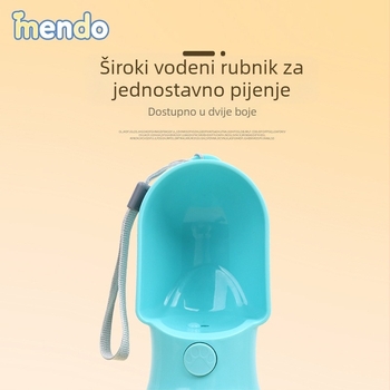 Prenosna posuda za vodu za psa – Prijenosna vanjska posuda za vodu, plast, Old tree (modeli 936197/936198)