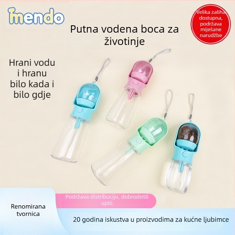 Prenosna posuda za vodu za psa – Prijenosna vanjska posuda za vodu, plast, Old tree (modeli 936197/936198)