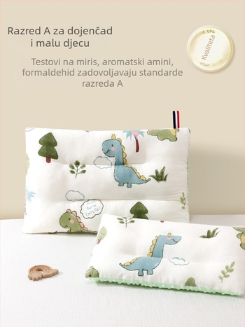 Dječji karikaturalni jastuk, pamuk Washed Cotton, sigurnosna razina A, za uzrast 1–3 godine, ljeto 2025