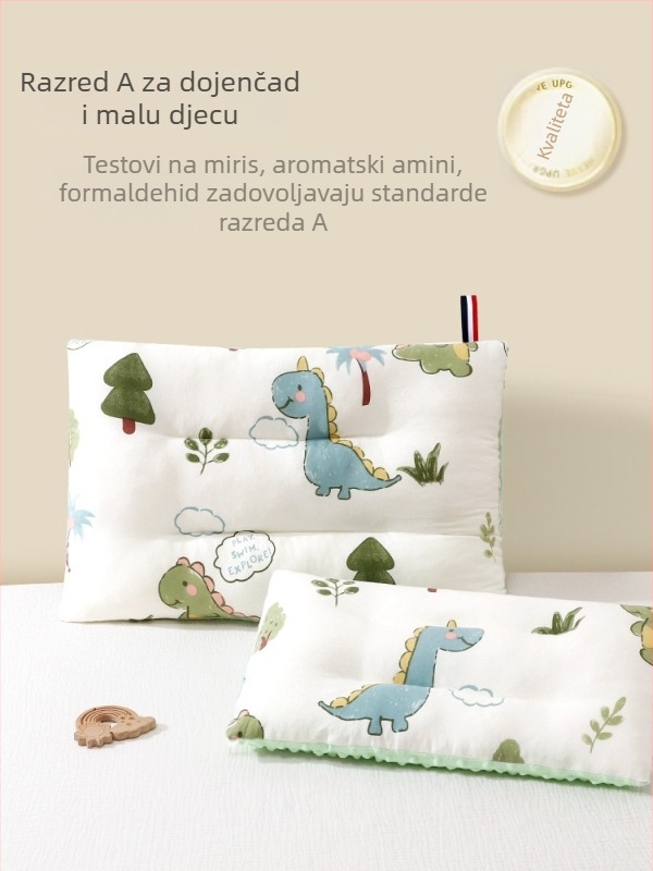 Dječji karikaturalni jastuk, pamuk Washed Cotton, sigurnosna razina A, za uzrast 1–3 godine, ljeto 2025