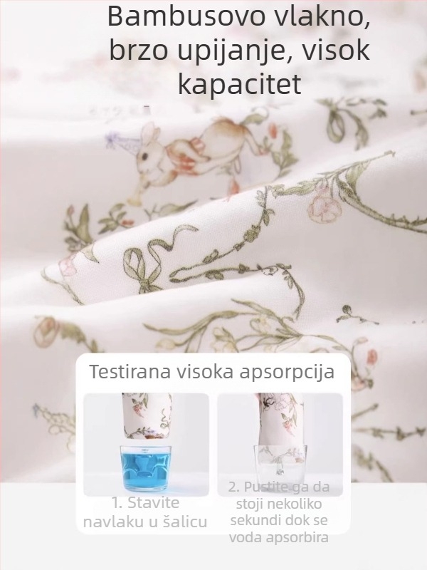 Jastučnica za bebe s teksturom oblaka, osam slojeva gaze i bambus-pamučna tkanina, minimalistički stil, za novorođenčad, marka Haterte