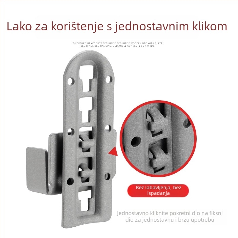 Podizni šarka za krevet s okvirom od hladno valjanog čelika, elektrogalvani završetak, Fu Li marka, stil laganog luksuza