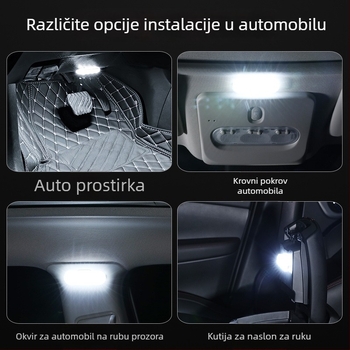 Unutarnje svjetlo za čitanje u automobilu – ABS, 3.7V, 5W, Model 054