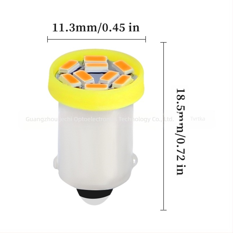 LED svjetlo za širinski indikator BA9S-9SMD-3014, 24V, 0.6W, 180 lm, 3014 LED, vijek trajanja 50 000 sati