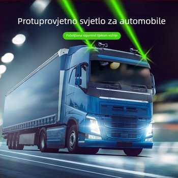 Krovni automobilski reflektor H905, aluminij, 12V, 0.2A, Snaga 0.05