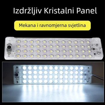Unutarnja LED svjetiljka za vozila s COB LED-om, univerzalna 12-80V, 5W, 4500K, IP67