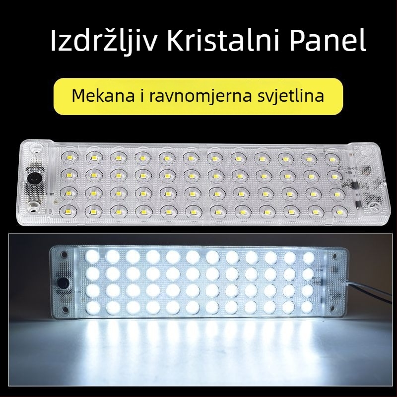 Unutarnja LED svjetiljka za vozila s COB LED-om, univerzalna 12-80V, 5W, 4500K, IP67