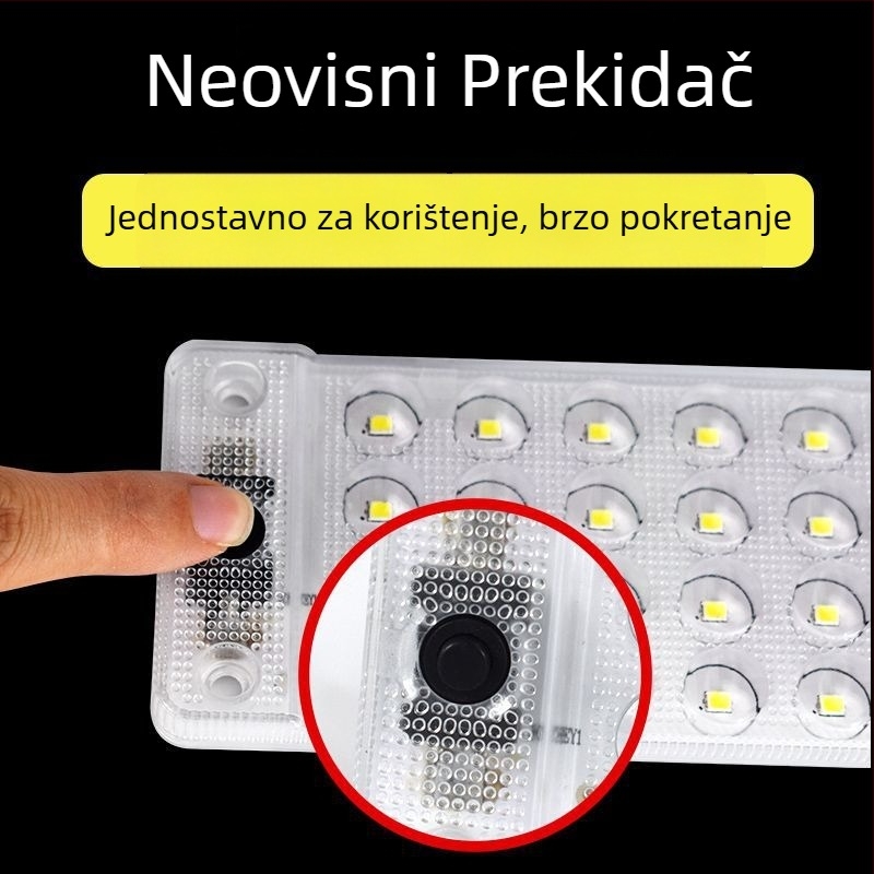 Unutarnja LED svjetiljka za vozila s COB LED-om, univerzalna 12-80V, 5W, 4500K, IP67